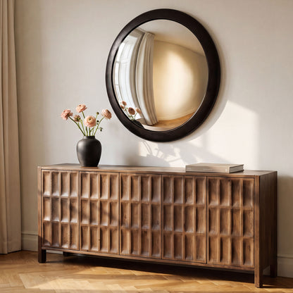 Otis Mirror Blackened Bronze lifestyle view