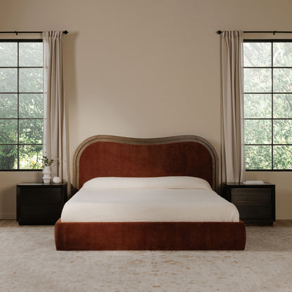 Camilla Queen Bed Chestnut view 8