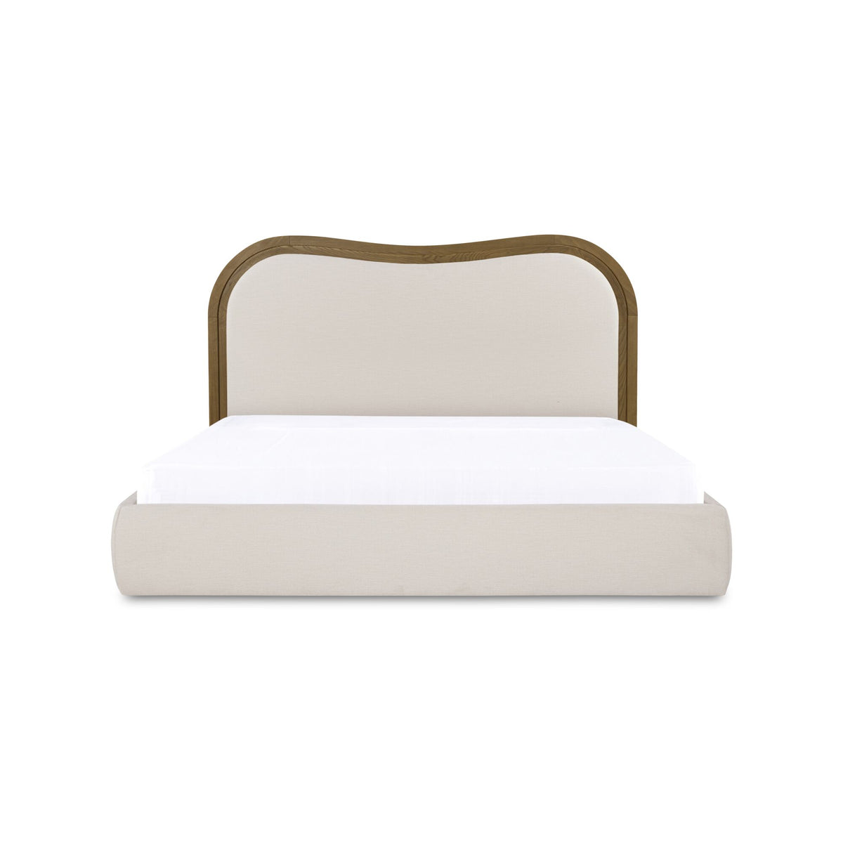Camilla King Bed Oat