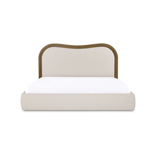 Camilla King Bed Oat