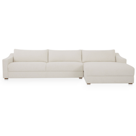 Farrow Sectional Flecked Oat Right