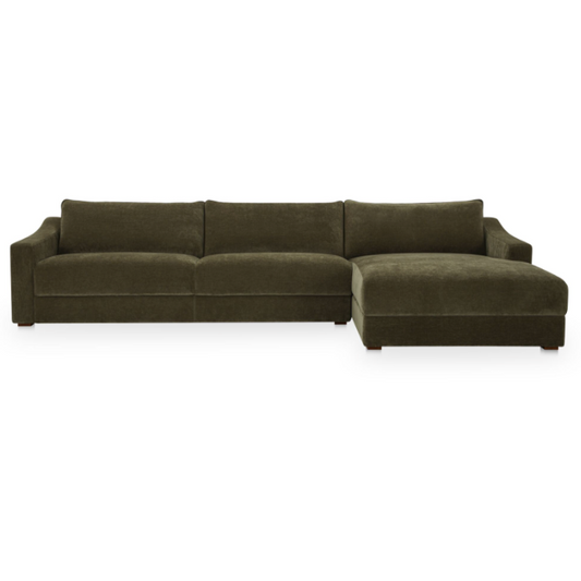 Farrow Sectional Cedar Green Right
