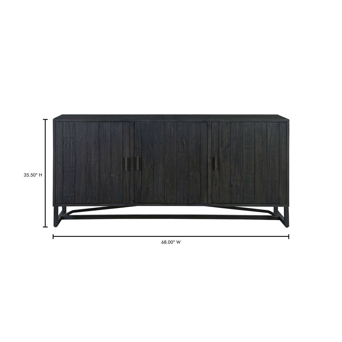 Sierra Sideboard Black view 9