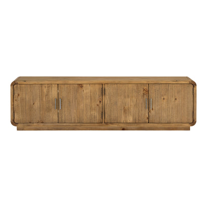Monterey Media Cabinet Rustic Blonde product image
