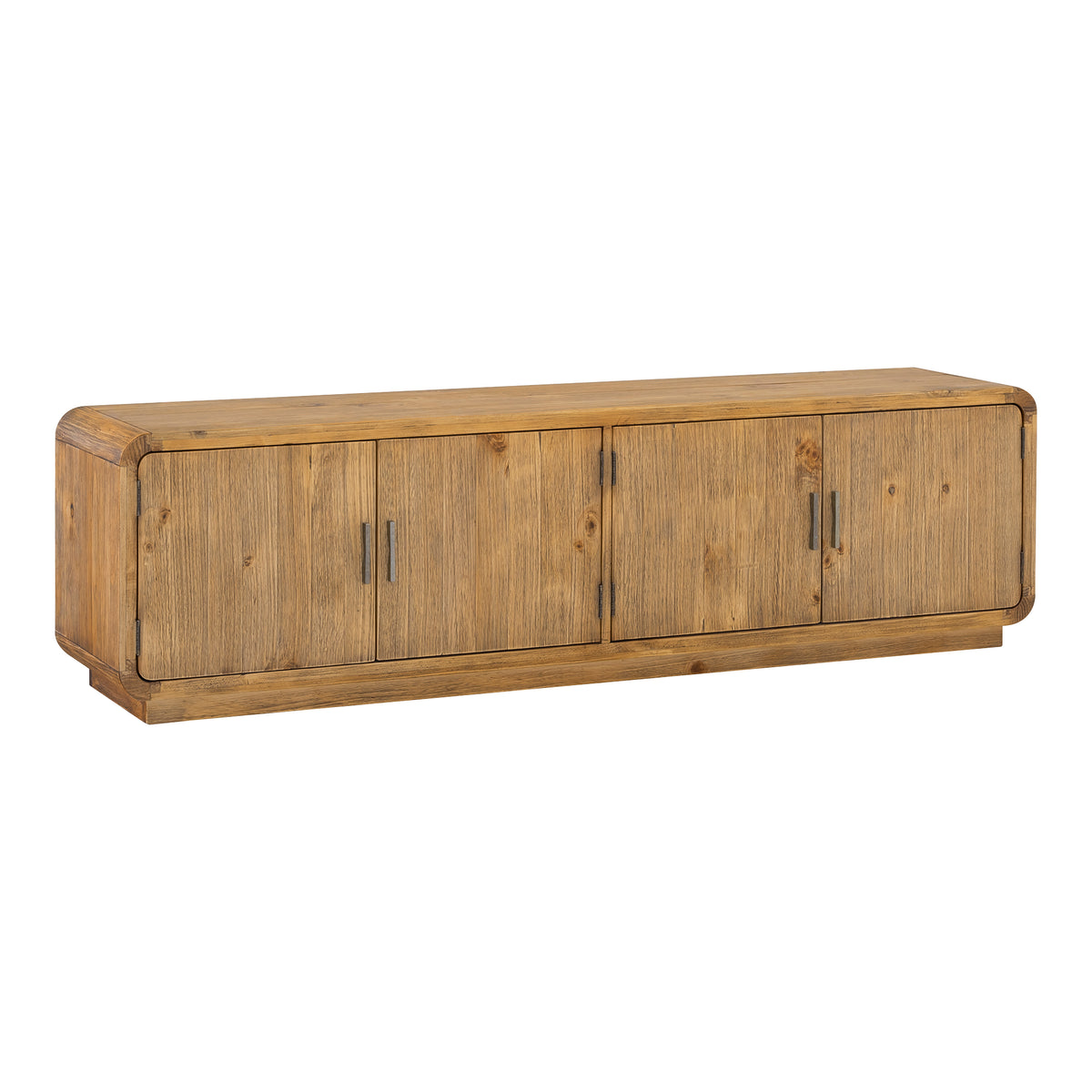 Monterey Media Cabinet Rustic Blonde view 4