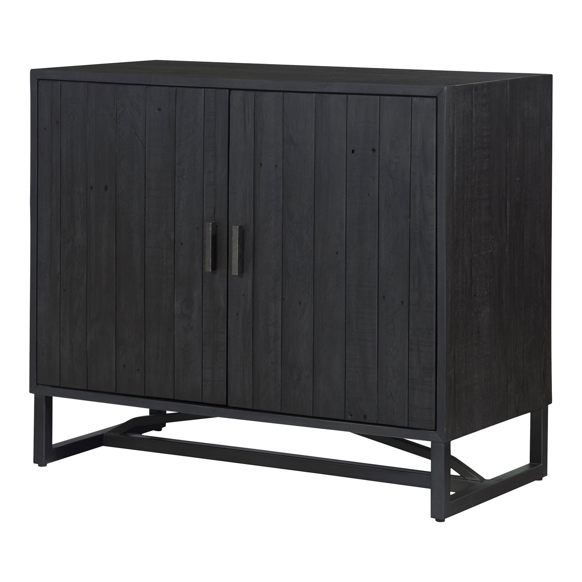 Sierra 2 Door Cabinet Black view 5