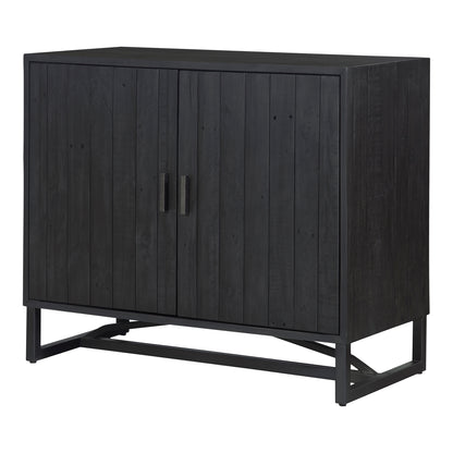 Sierra 2 Door Cabinet Black view 5
