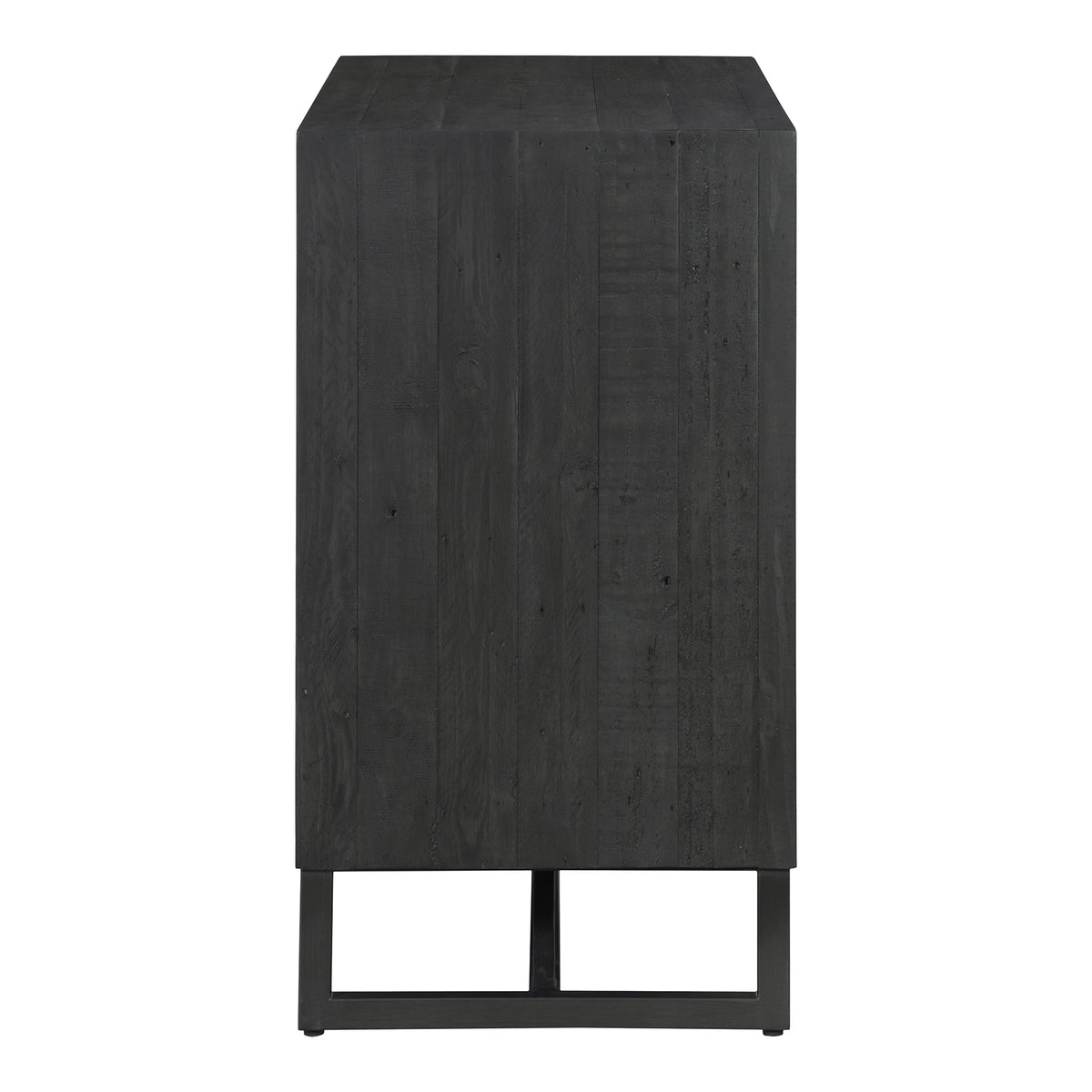 Sierra 2 Door Cabinet Black view 4