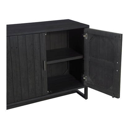 Sierra 2 Door Cabinet Black view 7