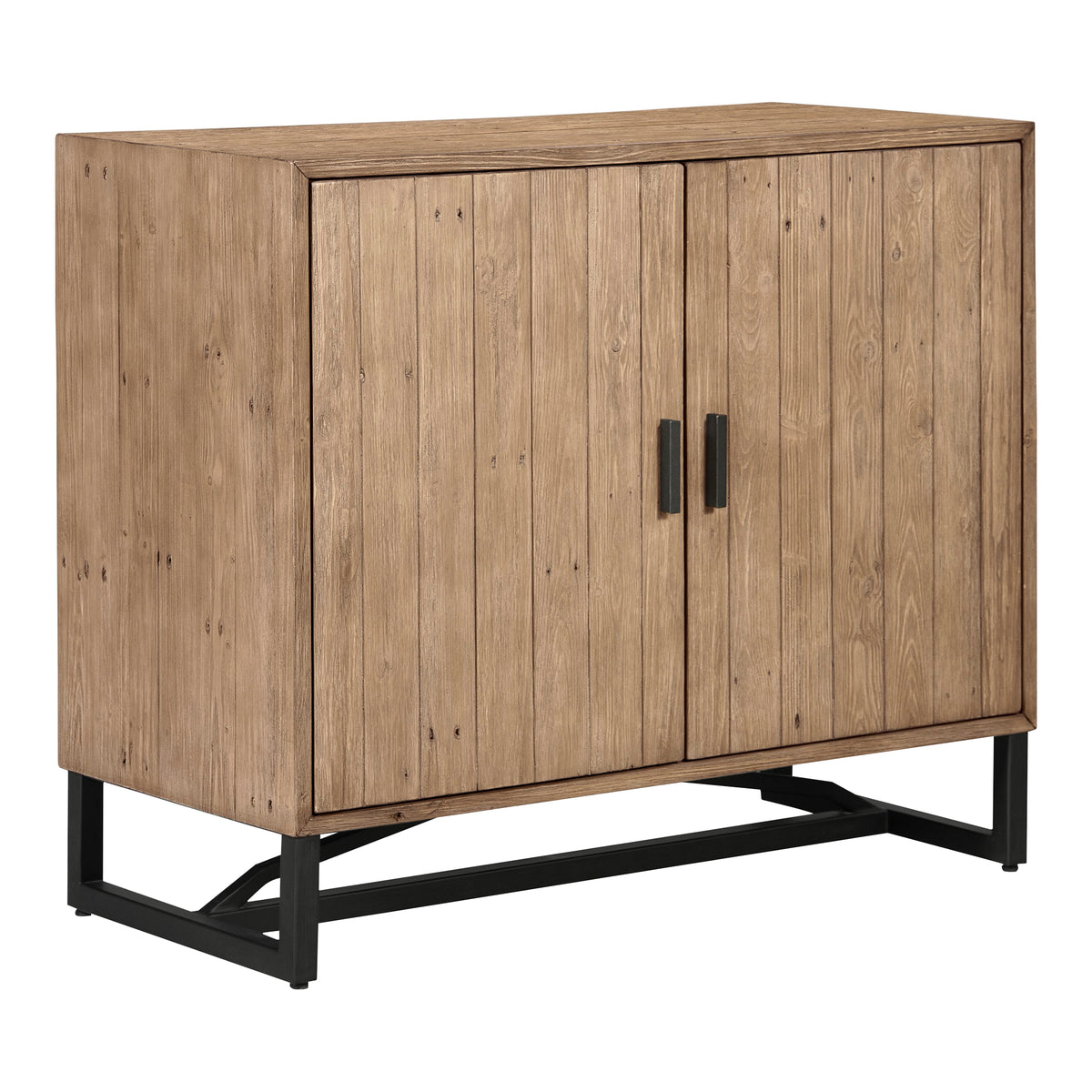 Sierra 2 Door Cabinet Natural view 3