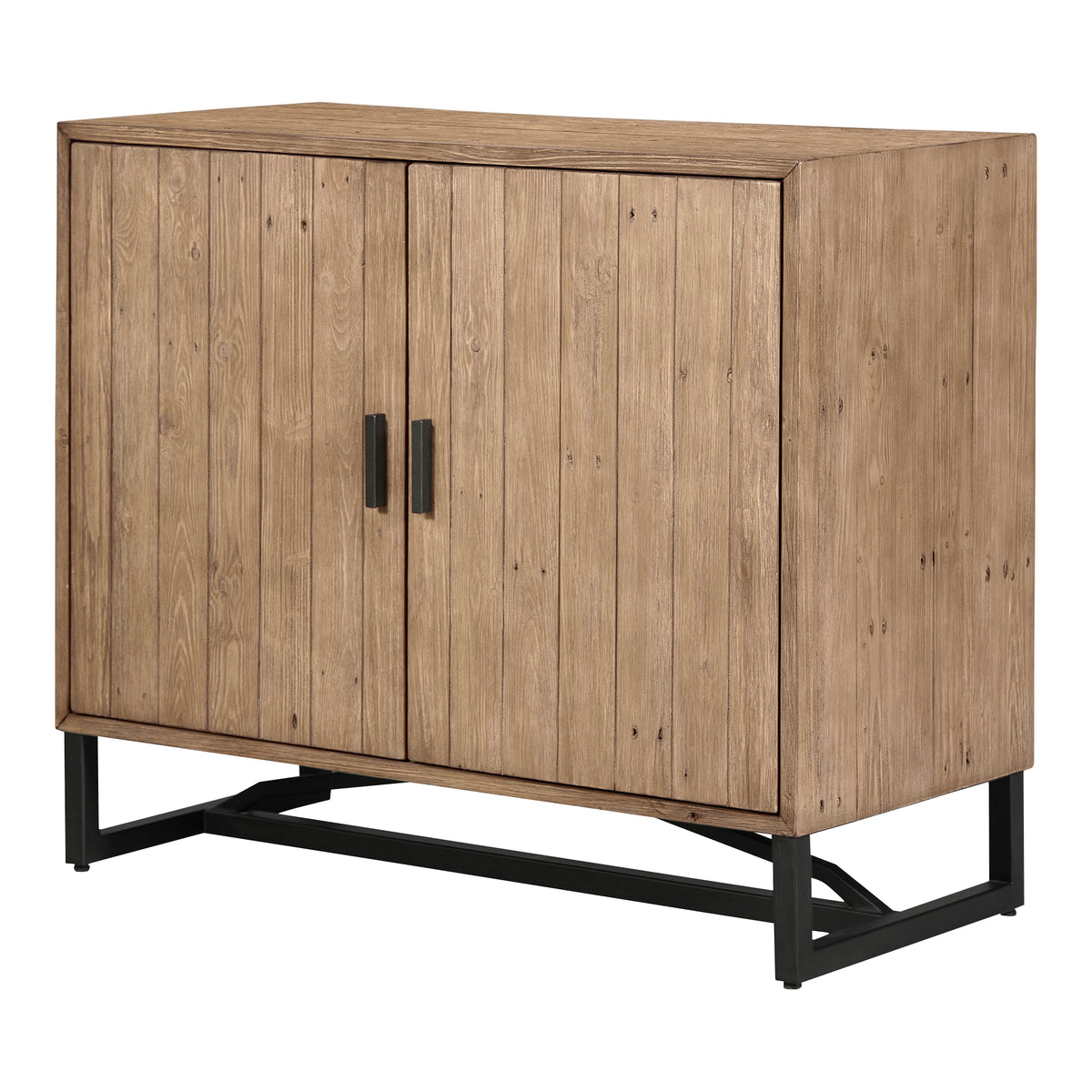 Sierra 2 Door Cabinet Natural view 5