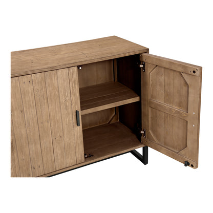Sierra 2 Door Cabinet Natural view 7