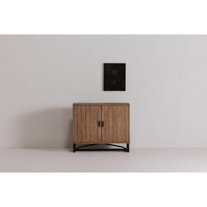 Sierra 2 Door Cabinet Natural lifestyle image