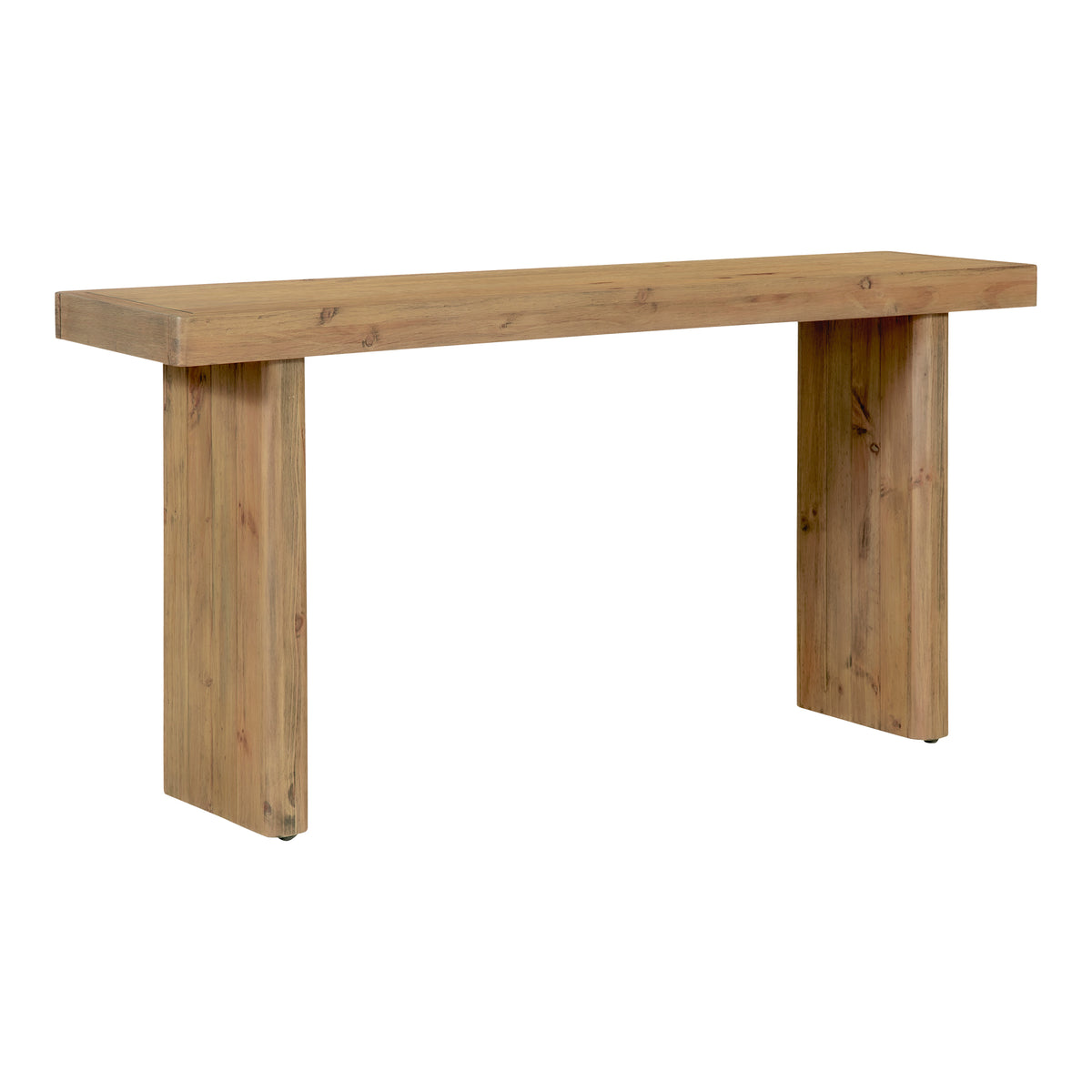 Monterey Console Table Rustic Blonde view 3