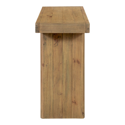 Monterey Console Table Rustic Blonde view 4