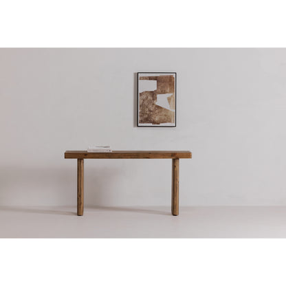 Monterey Console Table Rustic Blonde lifestyle image