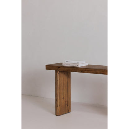 Monterey Console Table Rustic Blonde view 8