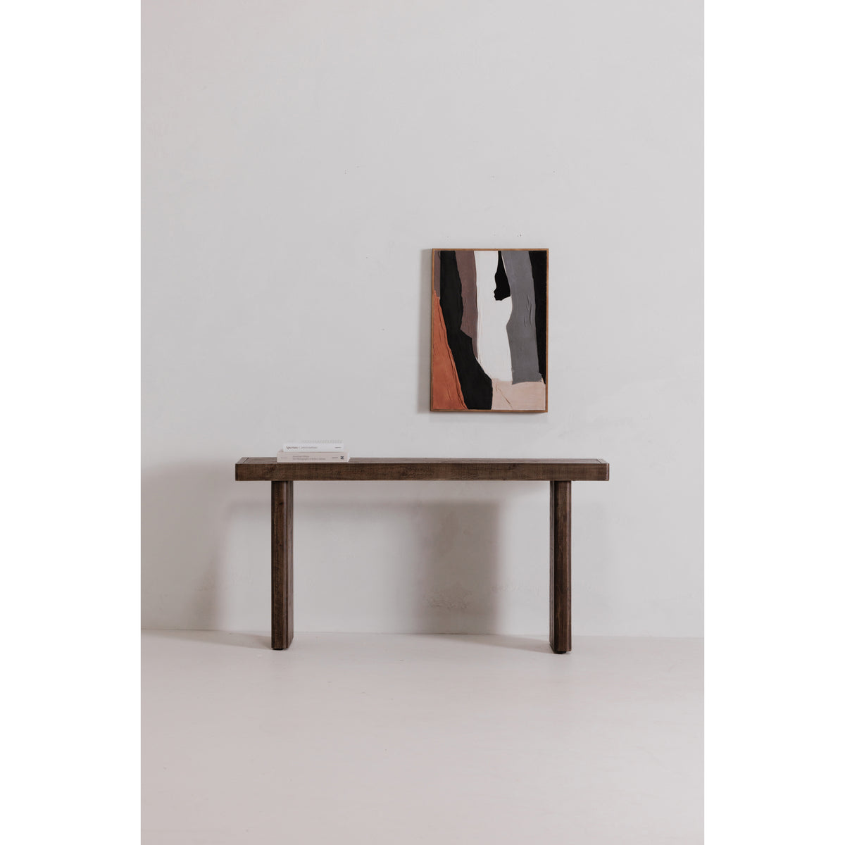 Monterey Console Table Aged Brown lifestyle image