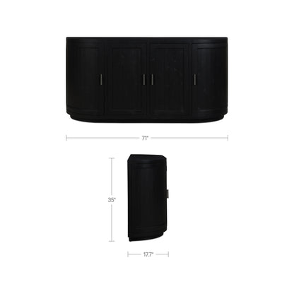 Nicola Sideboard Black image 13