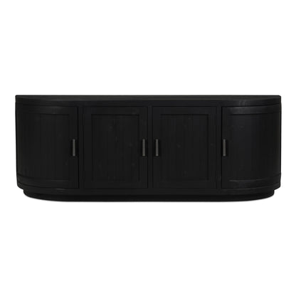 Nicola Media Cabinet Black product image