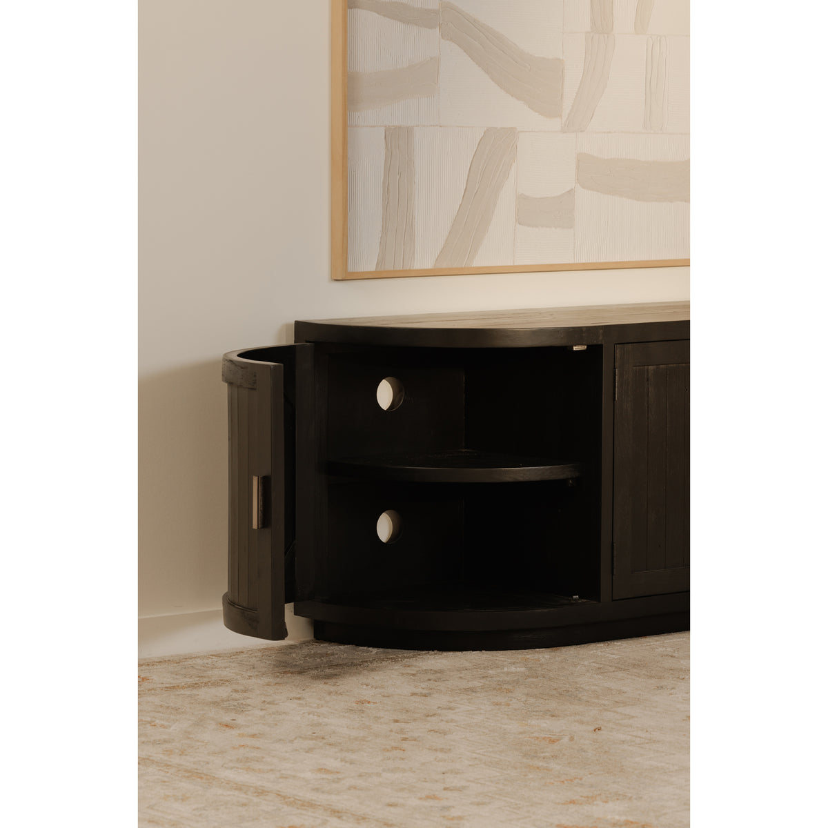 Nicola Media Cabinet Black image 12