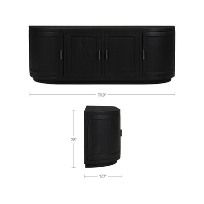 Nicola Media Cabinet Black image 13