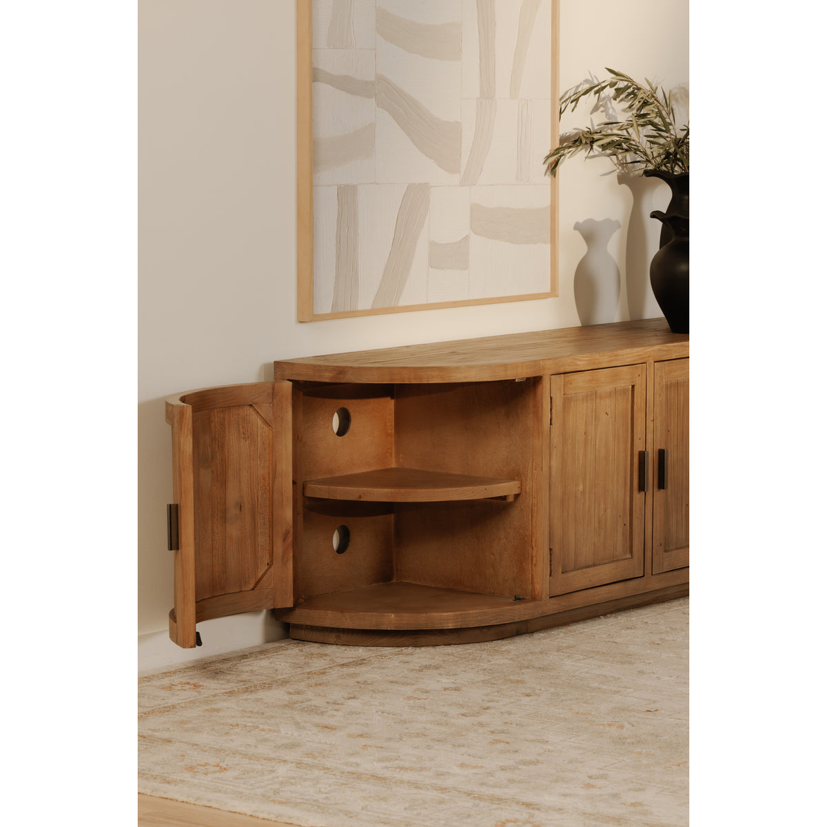 Nicola Media Cabinet Natural image 12