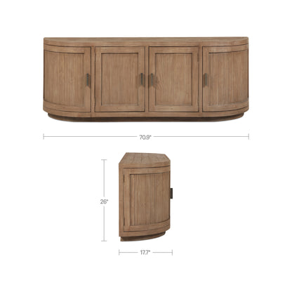 Nicola Media Cabinet Natural image 13
