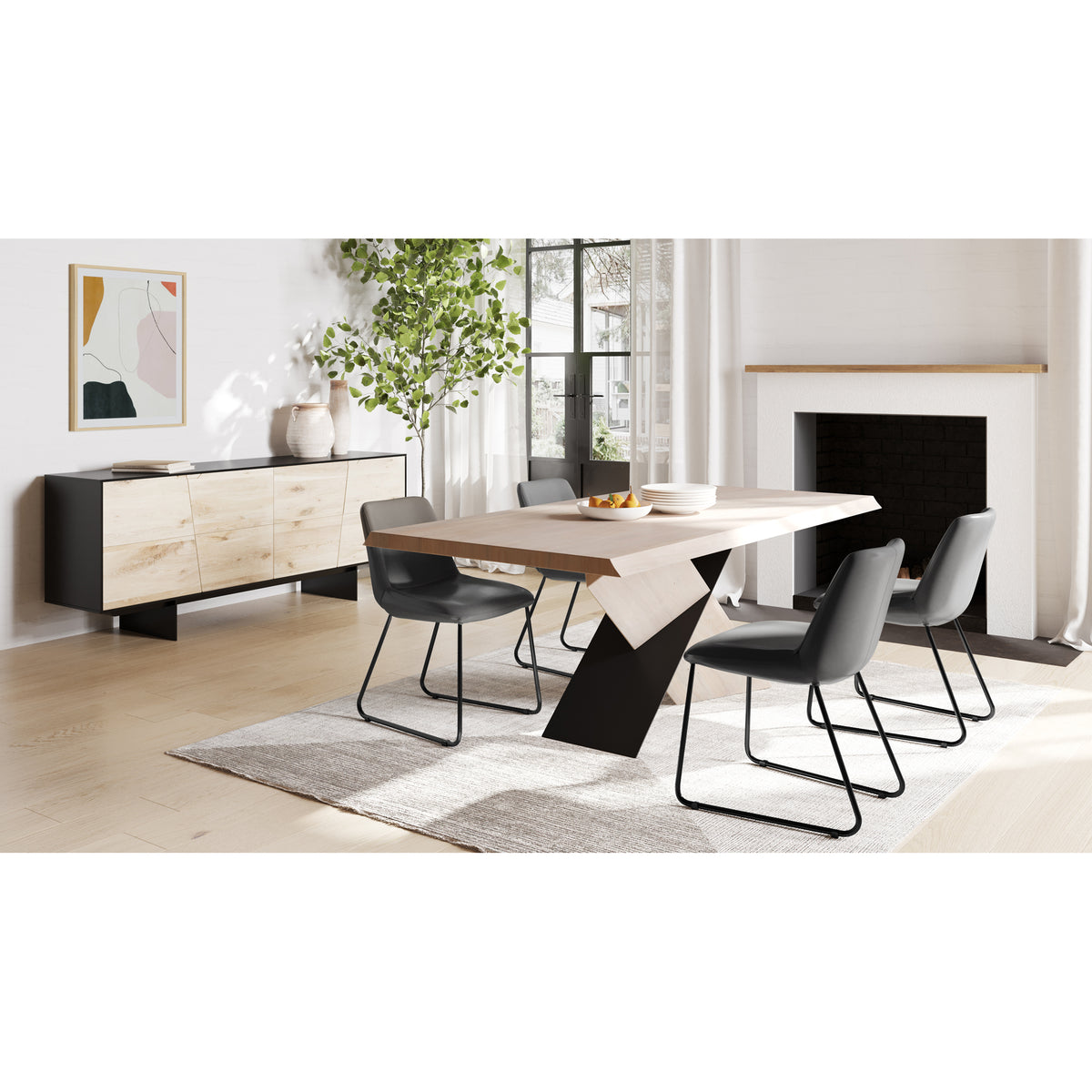 Instinct Dining Table Natural view 4