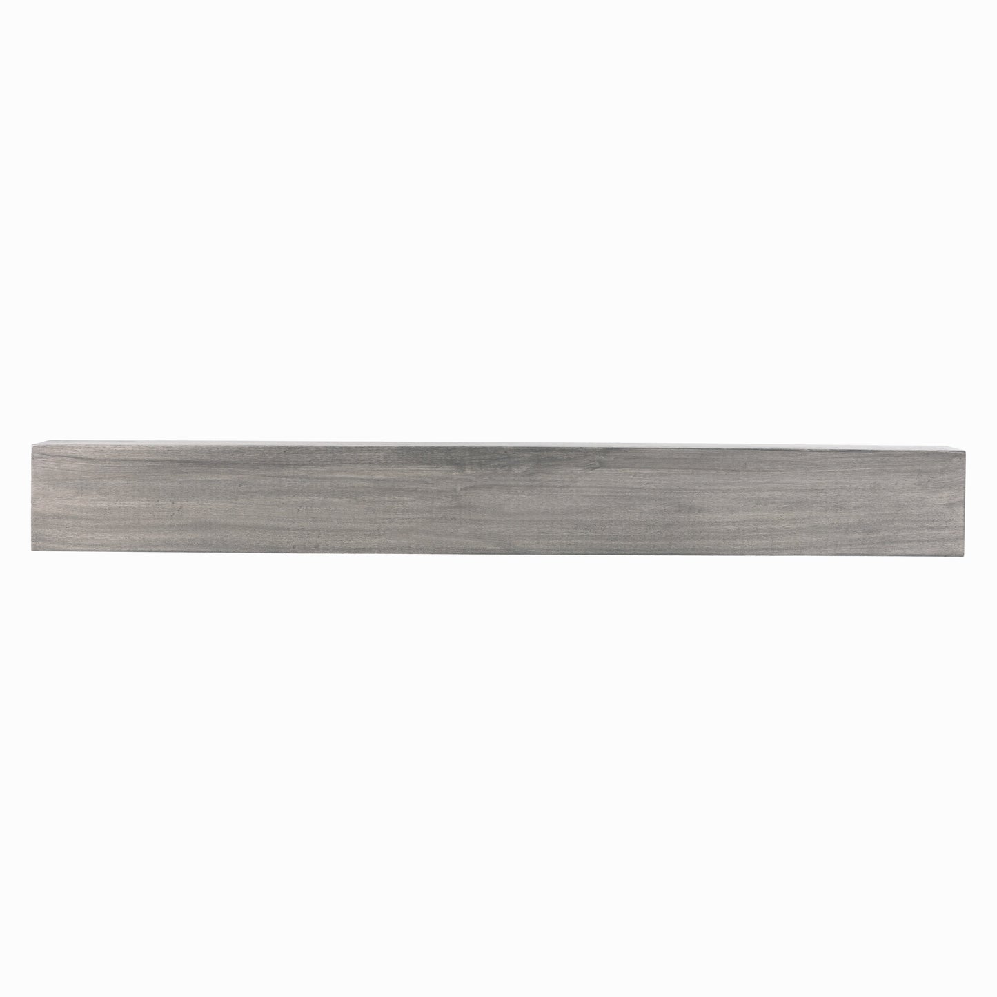 Farmhouse Poplar Wood Floating Fireplace Mantel.