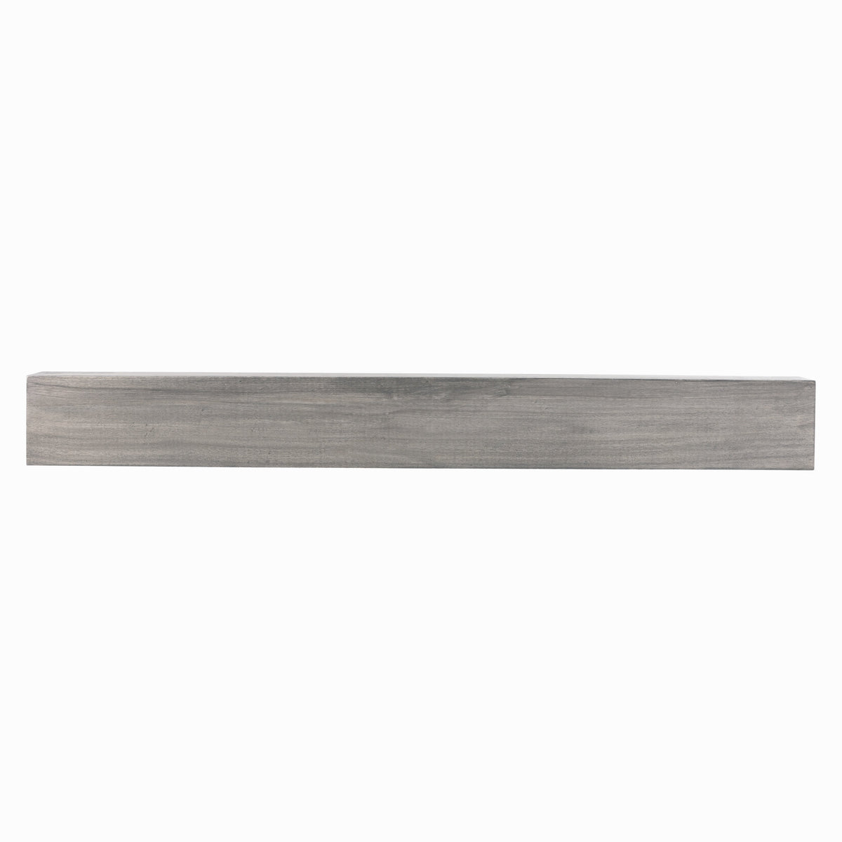 Farmhouse Poplar Wood Floating Fireplace Mantel.