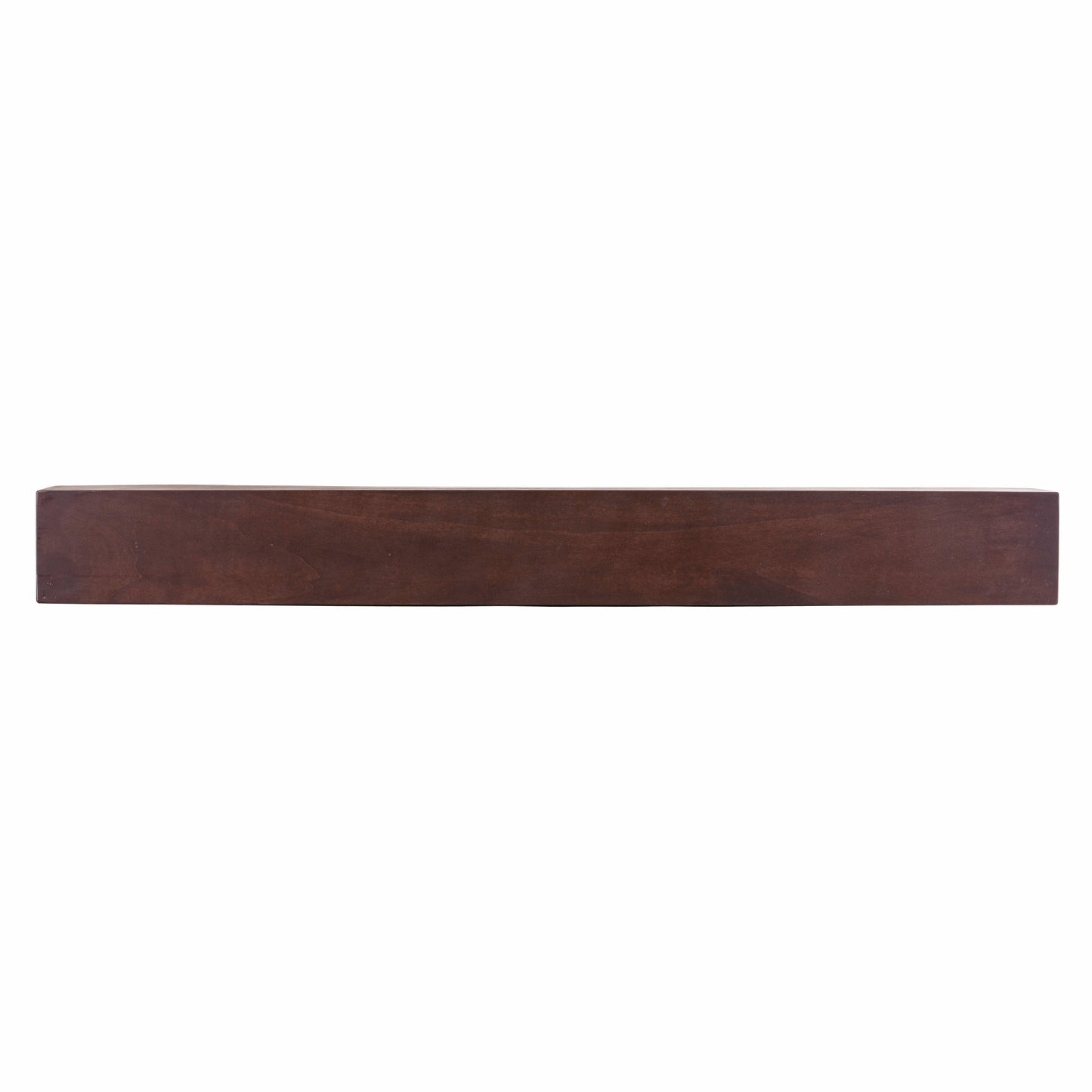 Farmhouse Poplar Wood Floating Fireplace Mantel.