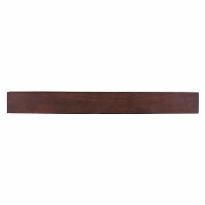 Farmhouse Poplar Wood Floating Fireplace Mantel.
