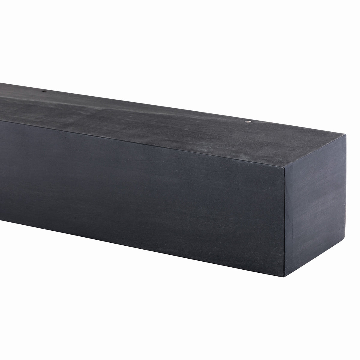 Farmhouse Poplar Wood Floating Fireplace Mantel.