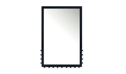Figaro Wall Mirror Black