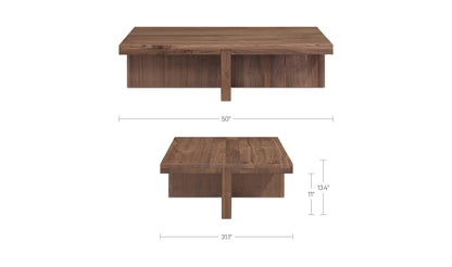 Folke Coffee Table Walnut.