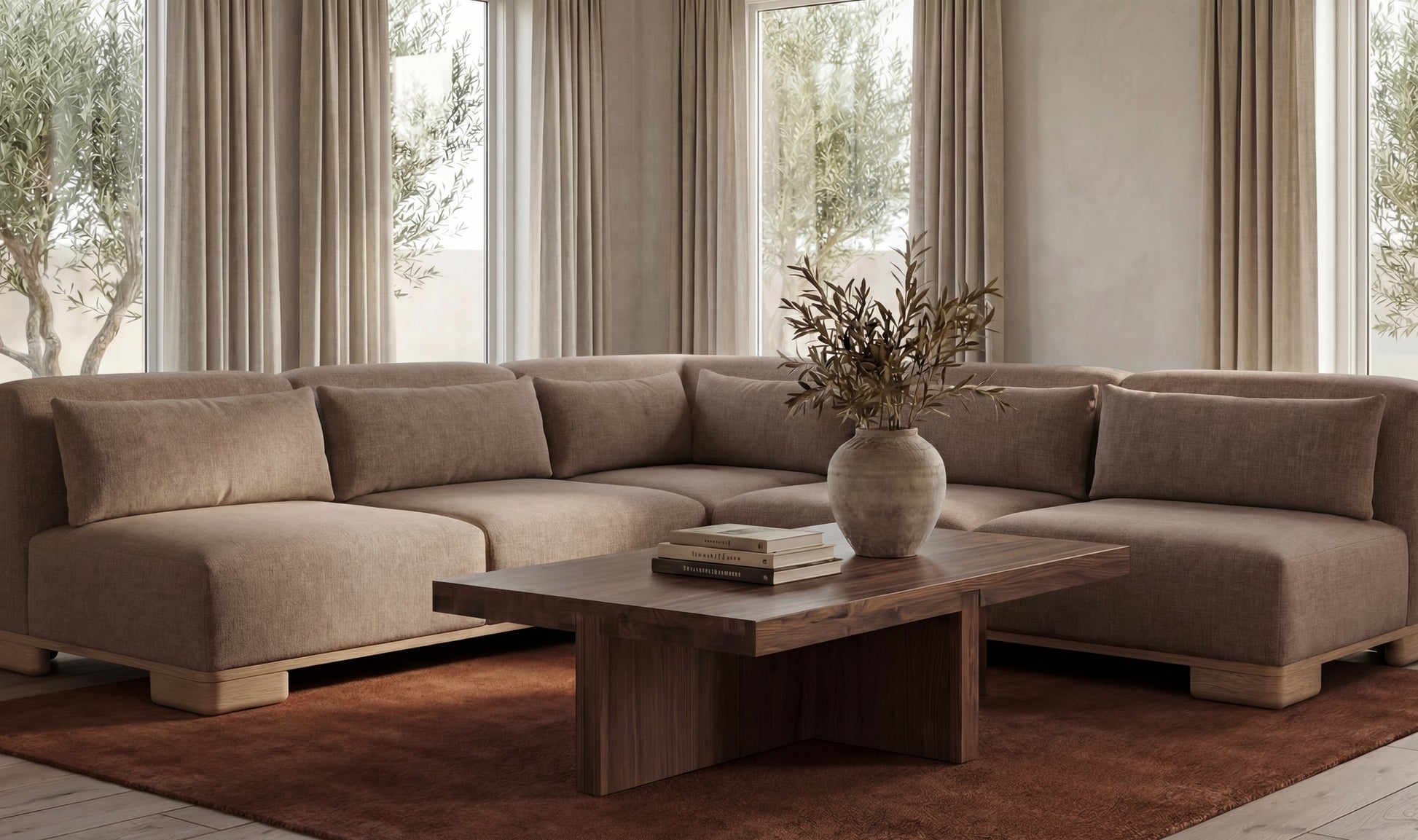 Folke Coffee Table Walnut.