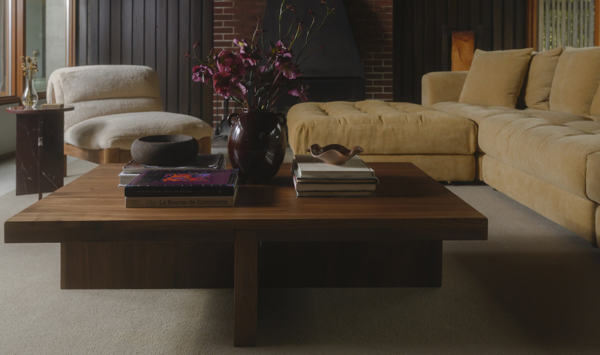 Folke Coffee Table Walnut.