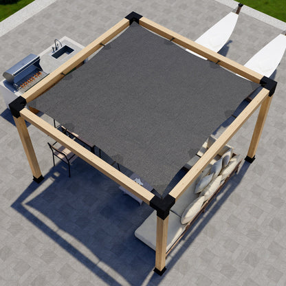 DIY Pergola Kit for a Freestanding Pergola With Canopy - Any Size Up to 12' x 12'.
