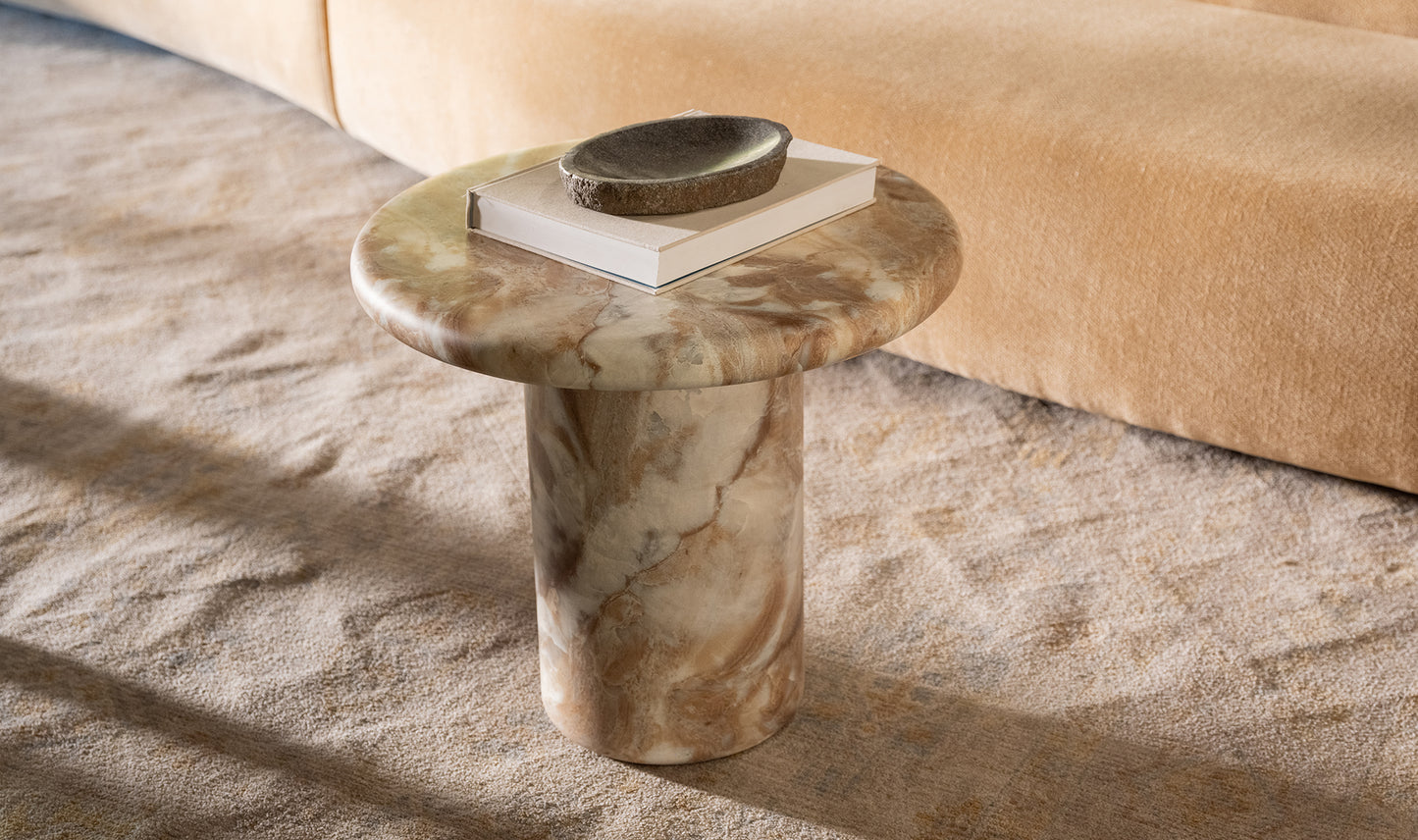 Frida Outdoor Side Table Brown