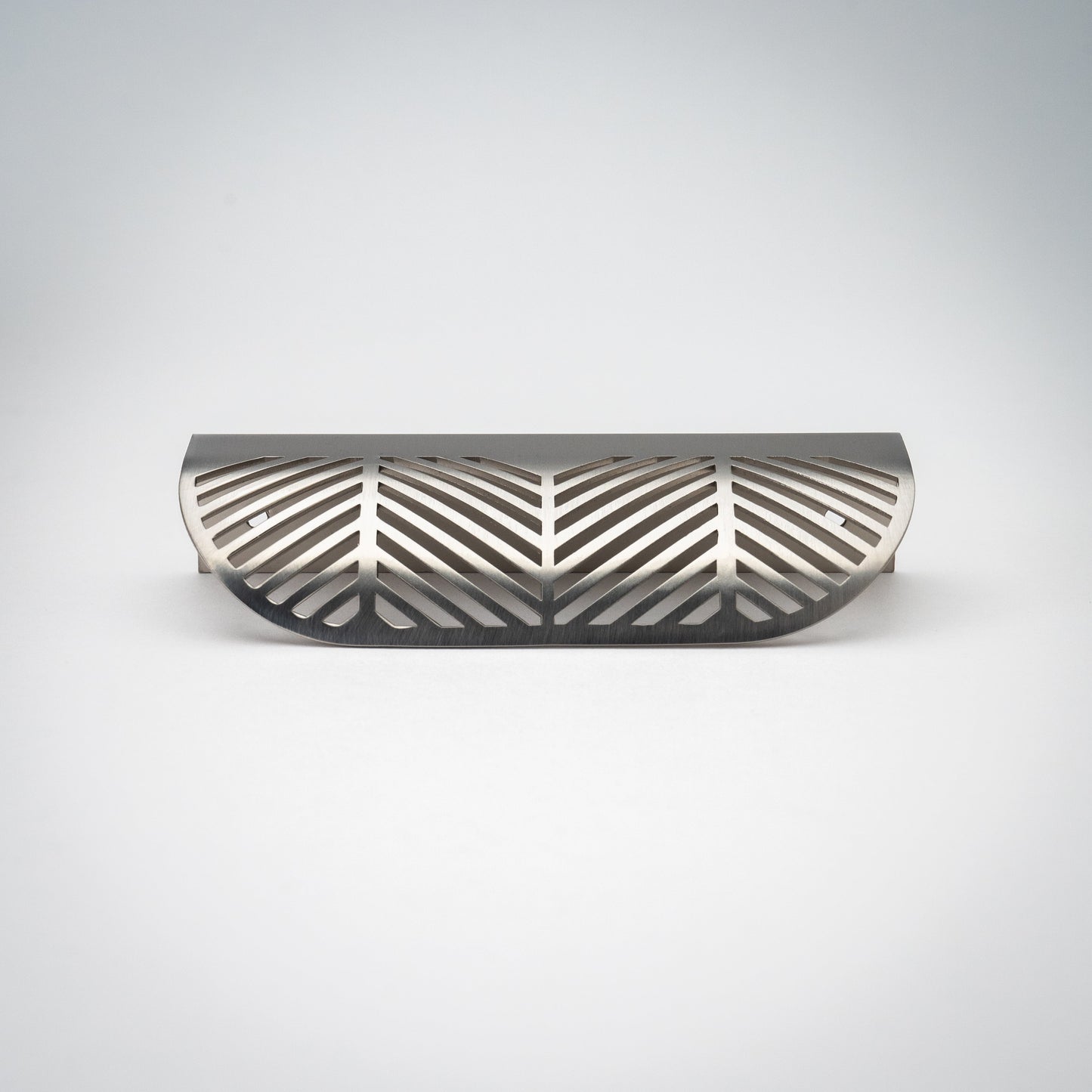 Frond, Solid Brass Edge Pulls.