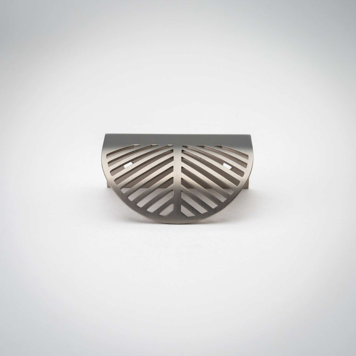 Frond, Solid Brass Edge Pulls.