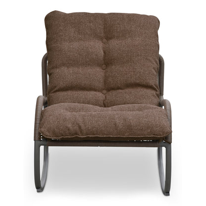 Lyra Outdoor Rocking Chair Brown product image
