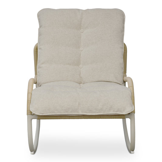 Lyra Outdoor Rocking Chair Beige product image
