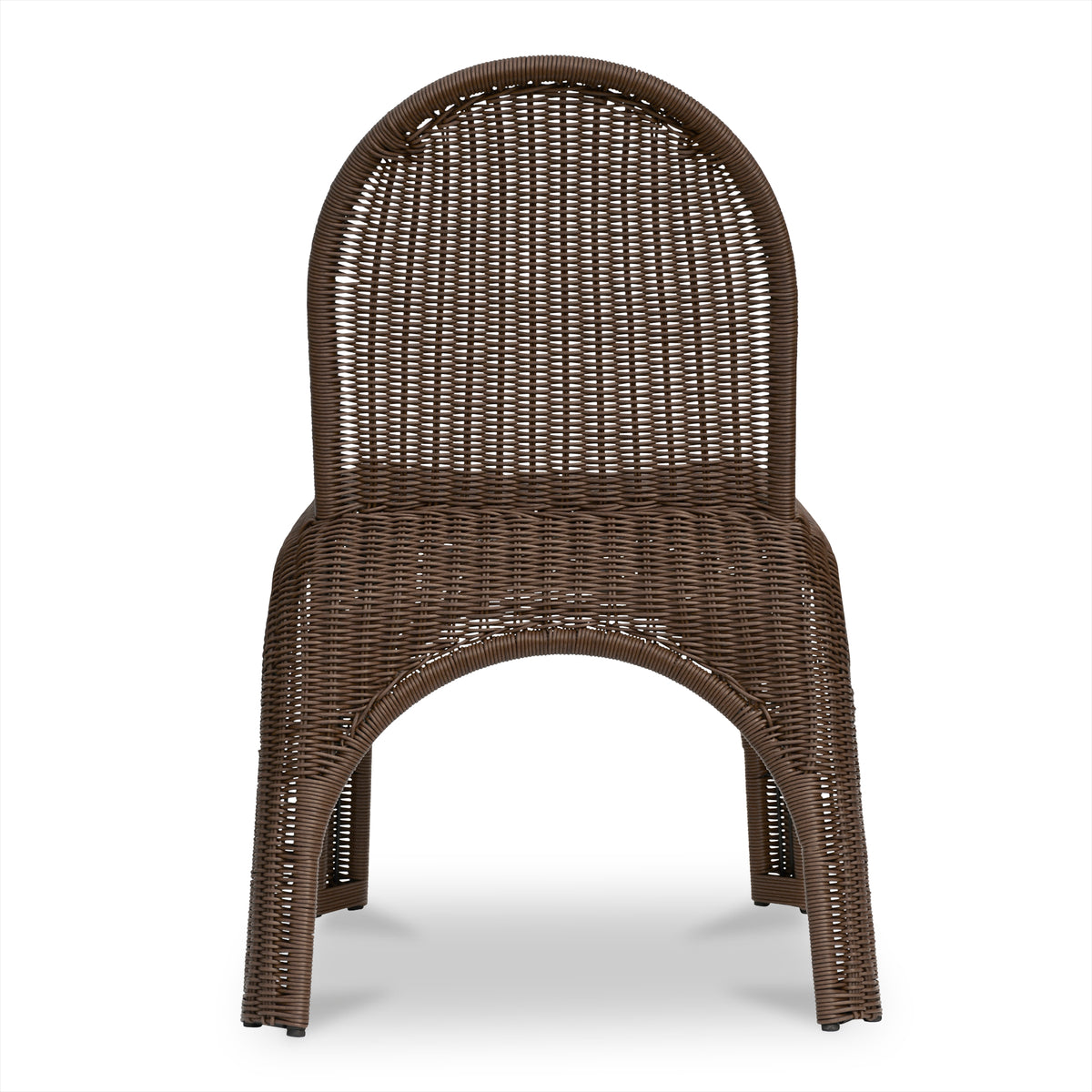 Kendall Outdoor Dining Chair Brown-Set of Two image 8