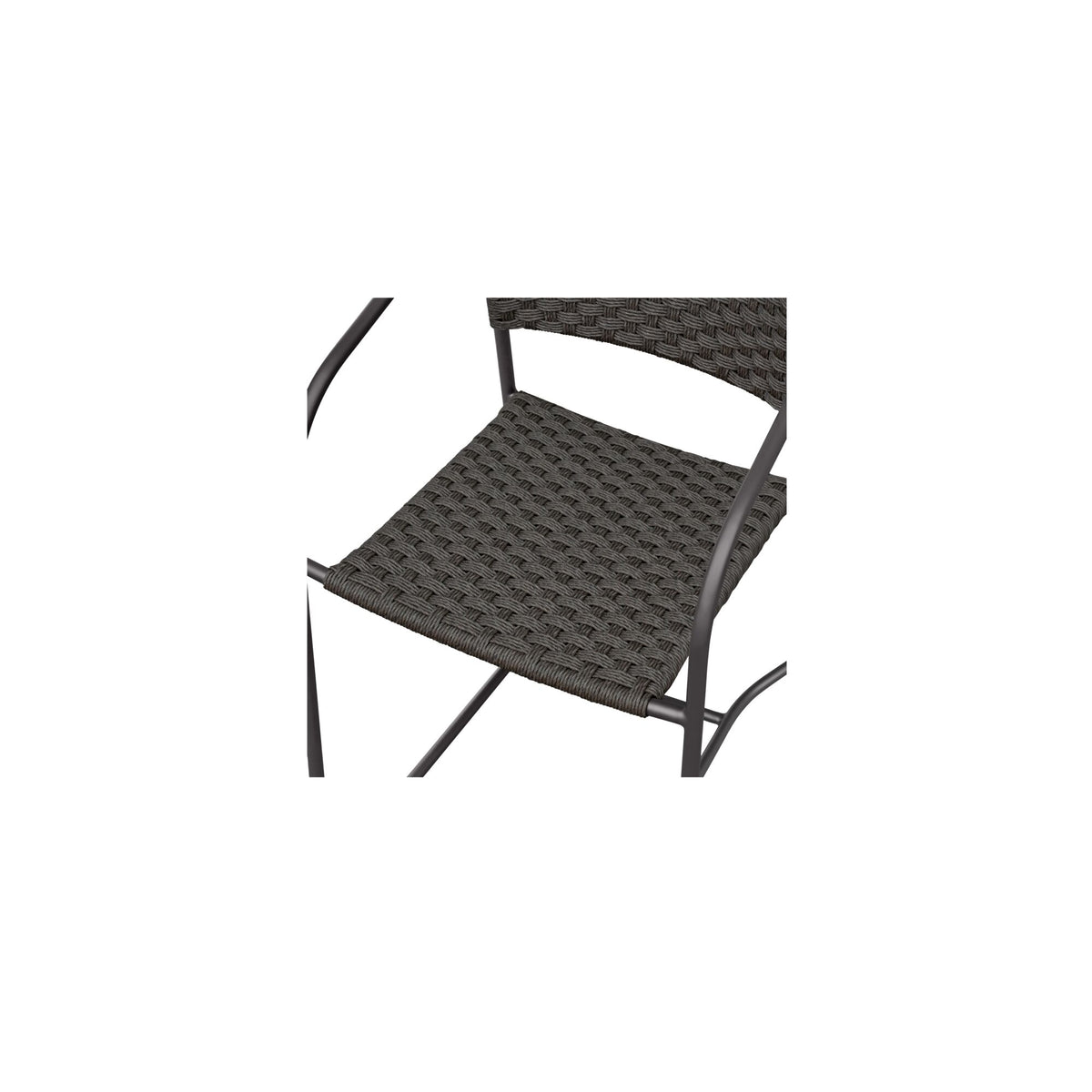 Zola Outdoor Counter Chair Dark Brown image 6