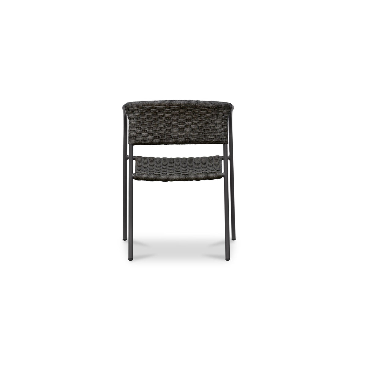 Zola Outdoor Dining Chair Dark Brown-Set of Two image 7