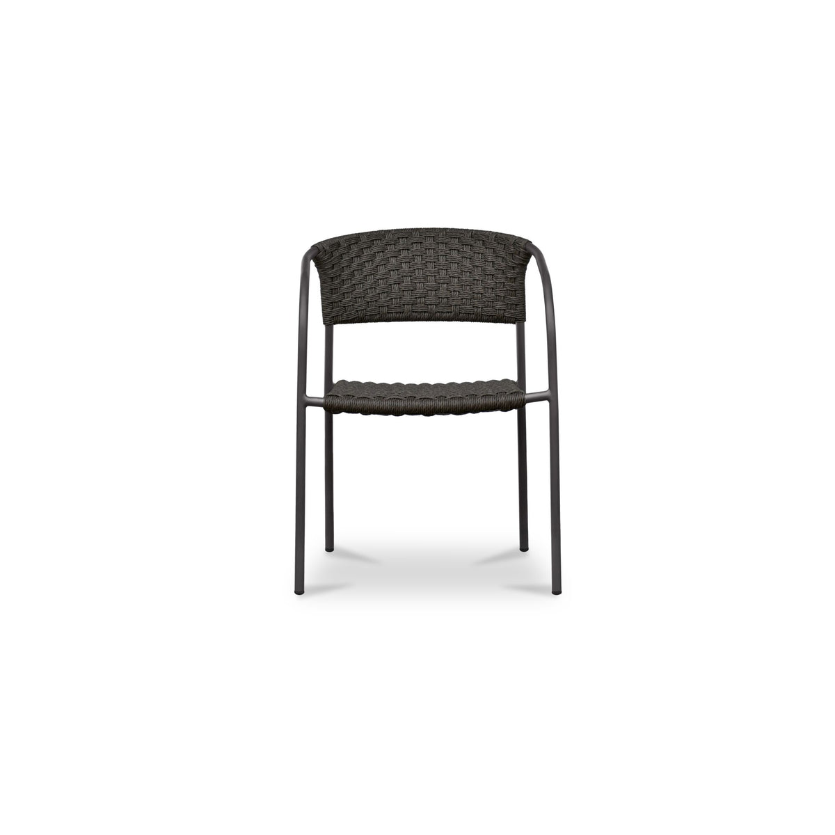 Zola Outdoor Dining Chair Dark Brown-Set of Two image 3