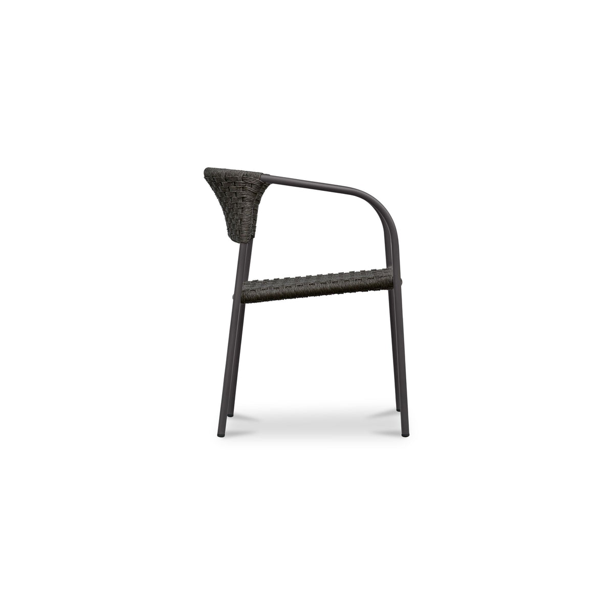Zola Outdoor Dining Chair Dark Brown-Set of Two image 6