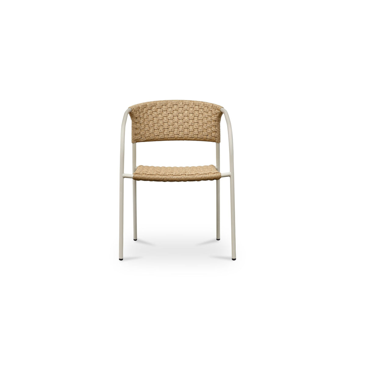 Zola Outdoor Dining Chair Natural-Set of Two image 3